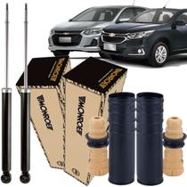 Par Amortecedor Cobalt Sonic Onix Prisma Joy Traseiro + Kits