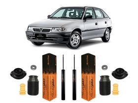 Par Amortecedor Cofap Kit Coxim Rolamento Batente Coifa Suspensão Dianteira Chevrolet Astra Importado 1995 1996