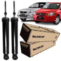 Par Amortecedor Corsa Celta Prisma Classic Traseiro Monroe