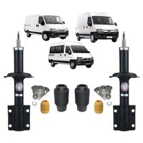 Par Amortecedor Dianteiro Fiat Ducato + Kit Batente 2003 A 2017 Kayaba