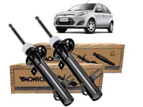 Par Amortecedor Dianteiro Fiesta Rocan 2003 a 2014 Hatch Sedan MONROE DIREITO E ESQUERDO Par Amortecedor Dianteiro Fiesta Rocan 2003 a 2014 Hatch Sedan MONROE DIREITO E ESQUERDO