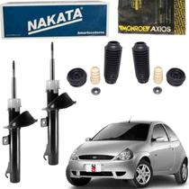 Par Amortecedor Dianteiro Ford Ka 2000 2001 2002 Nakata +kit