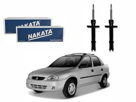 Par amortecedor dianteiro nakata chevrolet corsa classic 1.0 1996 a 2010