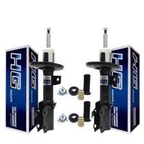 Par Amortecedor Dianteiro Nakata Ford Ka 2011 A 2018 + 2 Kit Batente Par Amortecedor Dianteiro Nakata Ford Ka 2011 A 2018 + 2 Kit Batente