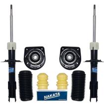 Par Amortecedor Dianteiro Nakata + Kit Batente Palio 2009 2010 2011 2012 2013 2014