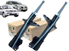 Par Amortecedor Dianteiro Renault Sandero Logan 2007 a 2014 Par Amortecedor Dianteiro Renault Sandero Logan 2007 a 2014