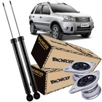 Par Amortecedor Ford Ecosport Traseiro Monroe + Coxim Axios