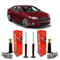 Par Amortecedor + Kit Coxim Traseiro Ford Fusion 2013 A 2019