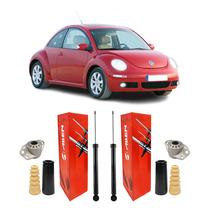 Par Amortecedor Kit Coxim Traseiro New Beetle 1999 2000 2001