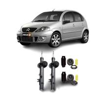 Par Amortecedor + Kit Dianteiro C3 2003 A 2012 Par Amortecedor + Kit Dianteiro C3 2003 A 2012