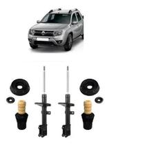 Par Amortecedor + Kit Dianteiro Duster Oroch 2017