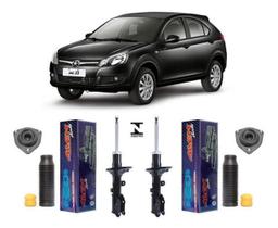 Par Amortecedor Kit Dianteiro Jac J3 Hatch 2010 2011 2012