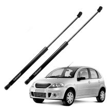 Par Amortecedor Tampa Traseira Citroen C3 2002 a 2012