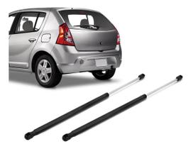 Par Amortecedor Tampa Traseira Porta Malas Sandero Até 2014