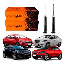 Par Amortecedor Traseiro Chevrolet Onix 1.0 1.4 2017 A 2019