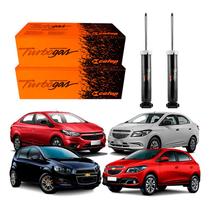 Par Amortecedor Traseiro Chevrolet Onix 1.0 1.4 2017 A 2019