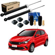 Par Amortecedor Traseiro Fiat Argo TREKKING + Coxim Batente 2019 até 2026 Par Amortecedor Traseiro Fiat Argo TREKKING + Coxim Batente 2019 até 2026