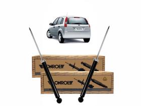 Par Amortecedor Traseiro Fiesta Amazon Hatch Sedan 1.0 1.6 ROCAN 2003 04 05 06 a 2014 MONROE SP224