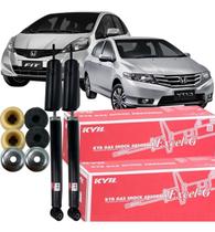 Par Amortecedor Traseiro Honda City Fit 2009 Á 2014 Par Amortecedor Traseiro Honda City Fit 2009 Á 2014