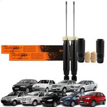 Par Amortecedor Traseiro + Kit Batente Fiat Palio Siena