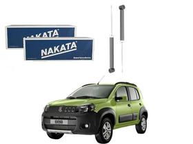 Par amortecedor traseiro nakata fiat uno way 1.0 1.4 2011 a 2016