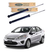 Par Amortecedor Traseiro New Fiesta Sedan 1.6 2010 A 2013