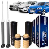 Par Amortecedor Traseiro Onix Cobalt Prisma Sonic Nakata Par Amortecedor Traseiro Onix Cobalt Prisma Sonic Nakata