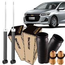 Par Amortecedor Traseiro Onix Prisma Cobalt Joy Sonic + Kits