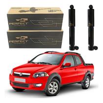 Par Amortecedor Traseiro Strada 1.6 2013 A 2016
