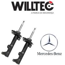 Par Amortecedores Dianteiros Mercedes C180 2008 a 2014 Willtec