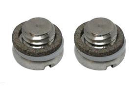 Par Anel + Bujão Óleo Inox Rabeta Motor Popa Johnson ETEC