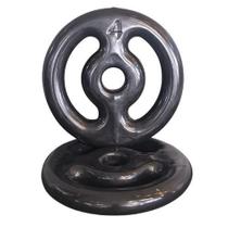 Par Anilha Emborrachada 4Kg