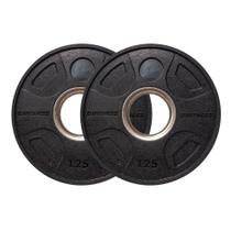 Par Anilhas D1FITNESS Emborrachada 1,25kg 4 Grips Par Anilhas D1FITNESS Emborrachada 1,25kg 4 Grips