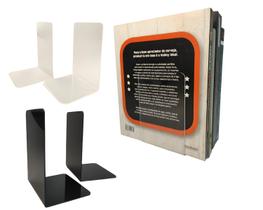 Par Aparador de Livro Bibliocanto Suporte Apoior Acrilico Cast - Adre Utilidades