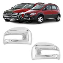 Par Aplique Cromado Capa Retrovisor Idea Adventure 07/10 Palio Weekend 09/16 Strada Adventure 07/19 Par Aplique Cromado Capa Retrovisor Idea Adventure 07/10 Palio Weekend 09/16 Strada Adventure 07/19