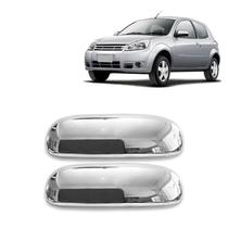 Par Aplique Cromado para Maçaneta Externa Courier Escort KA 1996 a 2013 2 Portas