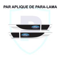 Par Aplique De Paralama Ford Logo Resinado Premium