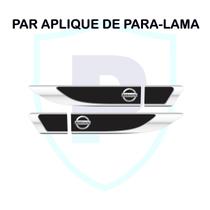 Par Aplique De Paralama Nissan Logo Resinado Premium