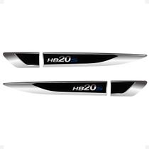 Par Aplique Lateral Compatível Hb20s Sedan Emblema Resinado Par Aplique Lateral Compatível Hb20s Sedan Emblema Resinado