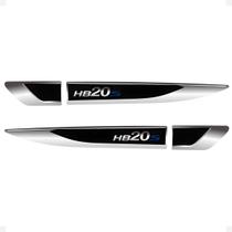 Par Aplique Lateral Compatível Hb20s Sedan Emblema Resinado Par Aplique Lateral Compatível Hb20s Sedan Emblema Resinado