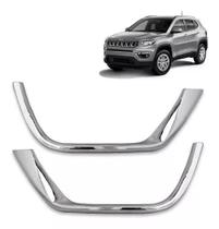 Par Aplique Moldura Jeep Compass 2016 2017 2018 Farol Milha Par Aplique Moldura Jeep Compass 2016 2017 2018 Farol Milha