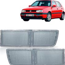 Par Aplique Pisca Dianteiro Golf 94 A 98 Cristal Le Ld