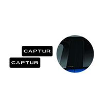 Par Aplique Renault Captur Resinado Coluna Paralama Etc Par Aplique Renault Captur Resinado Coluna Paralama Etc