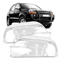 Par Aplique Retrovisor Tucson 04 05 06 07 08 A 16 Cromado