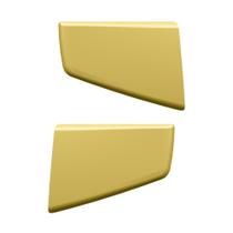 Par Aplique Tela Grade Superior Para SC S5 Dourado Par Aplique Tela Grade Superior Para SC S5 Dourado