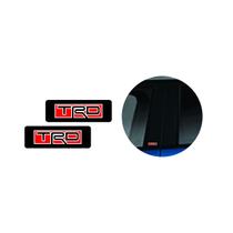 Par Aplique Toyota Trd Resinado Coluna Paralama Etc Par Aplique Toyota Trd Resinado Coluna Paralama Etc