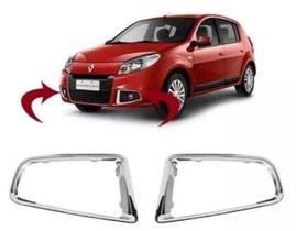 Par Aro Cromado Milha Sandero