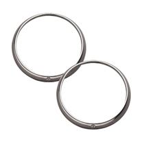 Par aro de ferro farol vw karmann ghia (todos) cromado