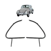 Par aro do quebra vento fusca cor preto