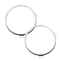 Par aro interno de ferro farol willys (todos) cromado